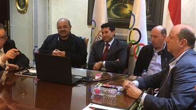 تفاصيل اجتماع هشام حطب مع رئيس الأولمبية الدولية