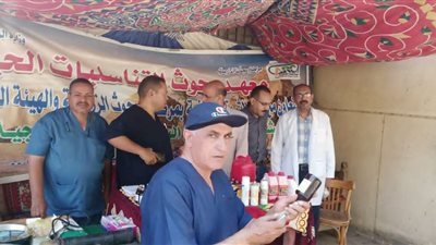 فحص ومناظرة 3502 رأس ماشية خلال القوافل البيطرية التنموية لصغار المربين بقنا