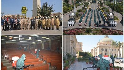القوات المسلحة تتعاون مع جامعة القاهرة لتنفيذ الإجراءات الوقائية ضد كورونا