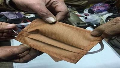 ضبط 12 ألف كمامة مغشوشة داخل مصنع بالمعصرة