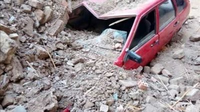 انهيار منزل وإخلاء آخر دون خسائر بشرية بطوخ
