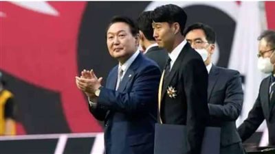 سون يحصل على أعلى وسام رياضي في كوريا الجنوبية