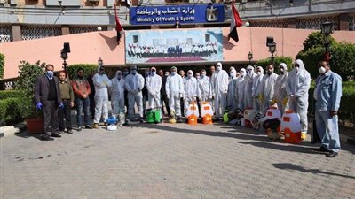 الشباب والرياضة تواصل تنفيذ الإجراءات الاحترازية بالهيئات الشبابية بالمحافظات