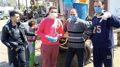 تعقيم كلية التربية النوعية بأشمون لمواجهة فيروس كورونا