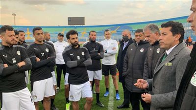 محمد صلاح يشارك في مران المنتخب الوطني اليوم