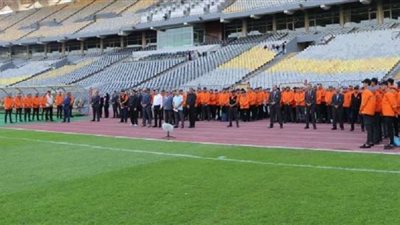 استعدادات مكثفة لتأمين مباراة مصر وغينيا غدًا