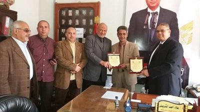 مجلس إدارة ميت غمر يكرم قيادات الشباب والرياضة بالدقهلية