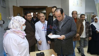 نائب محافظ المنوفية يتفقد مستشفى تلا العام لمتابعة الإجراءات الوقائية لمواجهة فيروس كورونا