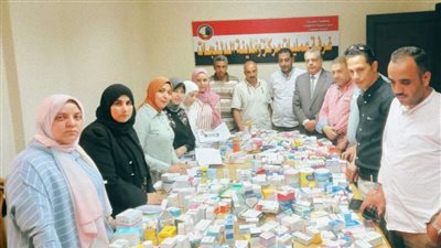 ضبط 4500 عبوة دواء غير مصرح بتداولها و2350 عبوة مستحضرات منتهية الصلاحية في البحيرة