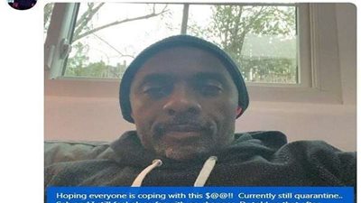 إدريس ألبا يرد على منتقديه بشأن إصابته بفيروس كورونا