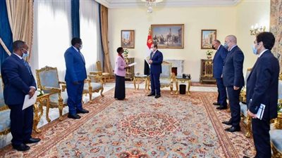 التفاصيل الكاملة.. الرئيس السيسي يستقبل وزيرة خارجية تنزانيا (فيديو)