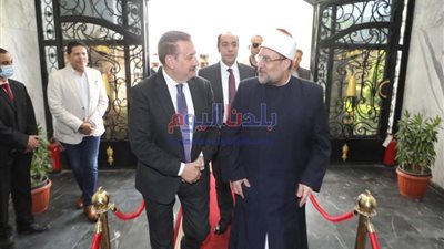 محـافظ المنوفية يستقبل وزير الأوقاف لأداء شعائر صلاة الجمعة بمسجد 