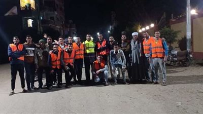 تدشين مبادرة لتطهير قرية طنط الجزيرة بالقليوبية من كورونا