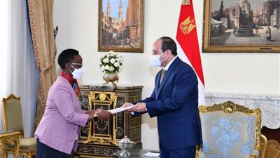 أهم المباحثات بين السيسي ووزيرة الخارجية التنزانية بمشاركة سامح شكري