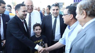 «رشاد» يبحث مع أعضاء حزب مستقبل وطن بدمياط خطة عمل المرحلة القادمة