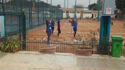 الصيد يستغل توقف النشاط وإغلاق النادي لتطوير وصيانة المنشآت