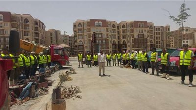 الإسكان: بدء أعمال التشغيل والصيانة بالحى السكني الثالث R3 بالعاصمة الإدارية