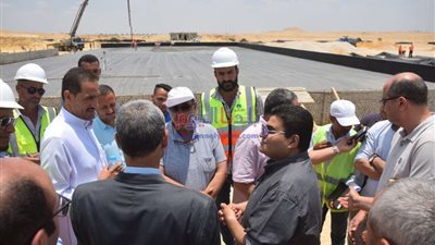 نائب محافظ بني سويف يتفقد مستجدات الأعمال الجاري تنفيذها بمشروعات 