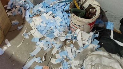 ضبط كمية من المستلزمات الطبية قبل بيعها بالسوق السوداء بكفر شكر