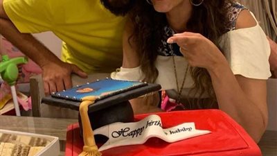 حنان مطاوع تهنئ زوجها بمناسبة عيد ميلاده بطريقتها الخاصة