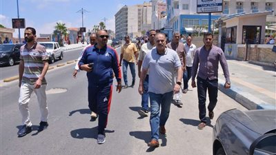 جولة تفقدية لسكرتير عام محافظة مطروح استعداد لموسم صيف 2022