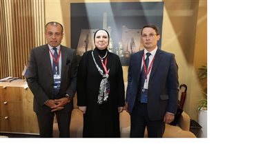نيفين جامع: تعزيز سبل التعاون التجاري والصناعي بين مصر وروسيا