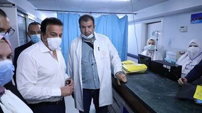 وزير التعليم العالي يتفقد المشاريع الصحية بمحافظة الغربية