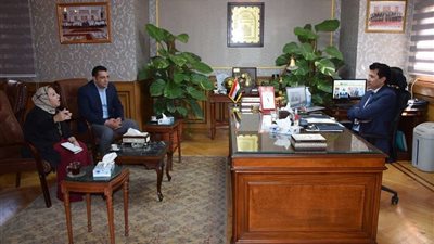 وزير الرياضة يلتقي رئيس اللجنة البارالمبية لبحث الاستعداد للبطولة القادمة