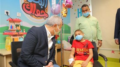 تعليم الأطفال المرضى بمستشفى شفاء الأورمان بالأقصر آداب المرور