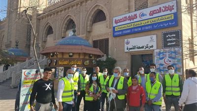 حزب الغد يواصل حملات التوعية والتعقيم للوقاية من فيروس كورونا بالجيزة
