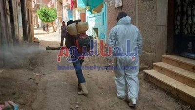 محافظ المنوفية: استمرار أعمال رش وتطهير المنشآت الحكومية وفض الأسواق