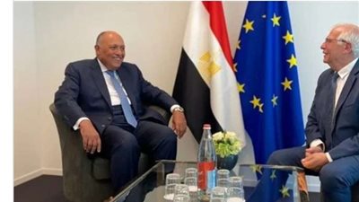 شكري وبوريل يعتمدان وثيقة أولويات المشاركة بين مصر والاتحاد الأوروبي