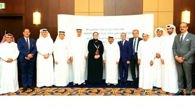 وزيرة التجارة والصناعة تلتقى أعضاء رابطة رجال الأعمال القطريين