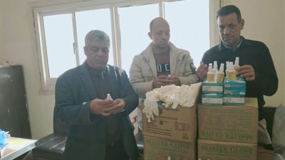 ضبط كميات من المستلزمات الطبية مجهولة المصدر بالقليوبية