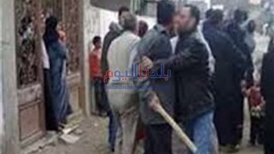 مشاجرة بين ابناء عمومة لخلافات عائلية بأسوان