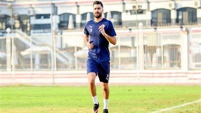 المثلوثي يشارك في جزء من مران الزمالك اليوم