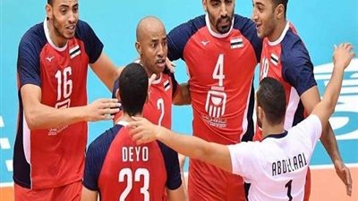 خسارة المنتخب الوطنى لكرة الطائرة أمام ايطاليا فى دورى ألعاب البحر المتوسط