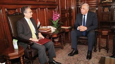 وزير الزراعة يستقبل السفير الياباني الجديد في مستهل عمله بالقاهرة ويبحث معه آفاق التعاون المشترك