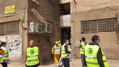 استمرار حملات التطهير للمصالح العامة ضد كورونا بسوهاج