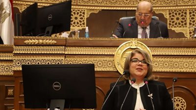 كلمة فيبي فوزي وكيل مجلس الشيوخ لختام أعمال دور الإنعقاد الثاني