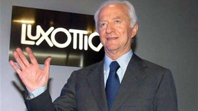 وفاة ملك صناعة النظارات الملياردير الإيطالي ليوناردو ديل فيكيو مالك