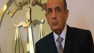 خطاب وداع للمستشار محمد حسام الدین رئيس مجلس الدولة المنتهية ولايته