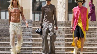 عُشب وملابس مستوحاة من مصر.. أغرب صيحات الموضة في أسبوع باريس