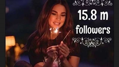 درة تحتفل بوصول متابعيها إلى 15 مليون على طريقتها الخاصة