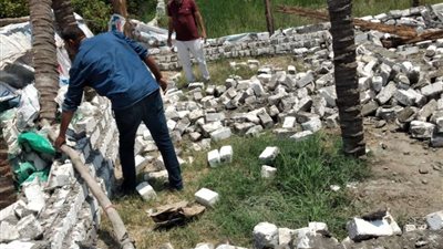 إزالة 15 تعدي بمراكز كفر الدوار وأبو حمص وبدر في البحيرة