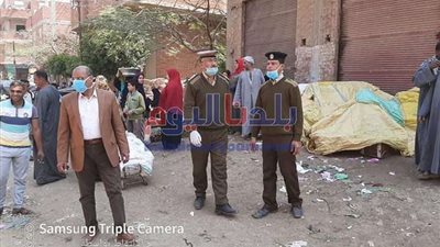 حملة إشغالات مكبرة لفض الأسواق والتجمعات للوقاية من كورونا بالمنوفية