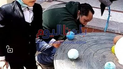 فوز الطالب محمد فكري بمسابقة جائزة المبدع الصغير ببني سويف