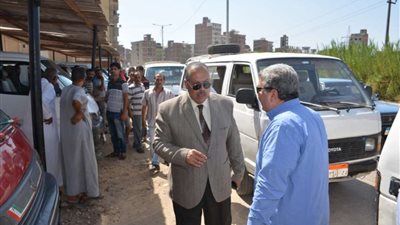 القبض على المتهمين بالتشاجر بسبب خلافات أولوية تحميل الركاب بأكتوبر