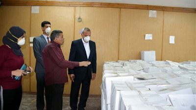 توزيع 6330 كرتونة رمضان ضمن 