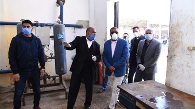 محافظ مطروح يتفقد مصنع تعبئة الغاز ويشدد بضرورة الإلتزام بإجراءات السلامة